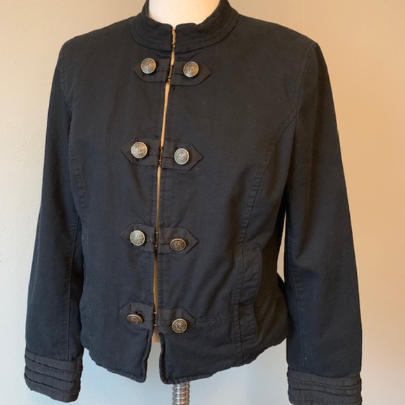 Lord & Taylor Jackets & Blazers - Lord & Taylor Black Denim Jacket Size 10